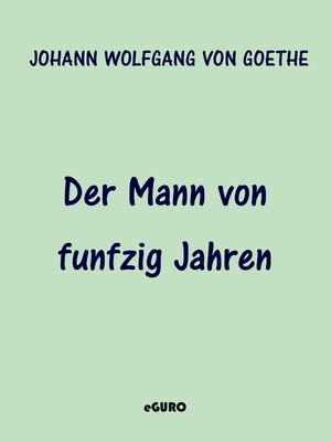 cover image of Der Mann von funfzig Jahren